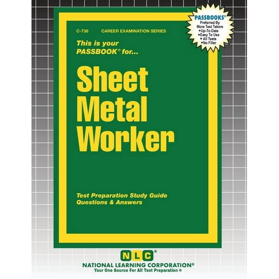Career Examination Sheet Metal Worker, Book 736, (Paperback)