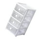 thumbnail image 5 of CAJA DE ALMACENAMIENTO DE DESCORTRITORIO CAJONES, CAJONES DE ALMACENAMIENTO ARTESANALES DE DESCRITORIO APILABLES Transparentes para deicina, Escuela, Hogar y Baña, 5 of 7