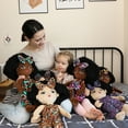 thumbnail image 3 of Black Baby Dolls African American Doll Black Dolls,Baby Dolls For 3 Year Old Girls,Stuffed Plush Doll For Girl, 3 of 21