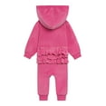 thumbnail image 4 of Barbie Velour Matching Family Zip Up Coverall Newborn to Infant, 4 of 5