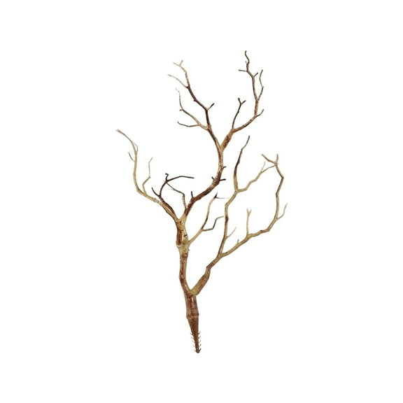 SLYNSHome Christmas Branches Decorations,Artificial Twig Stems Ornaments Faux Halloween Sticks Branches Picks for Wreath Vase Home Decor - Khaki