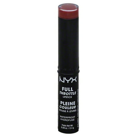 NYX Cosmetics NYX Full Throttle Lipstick, 0.08 oz