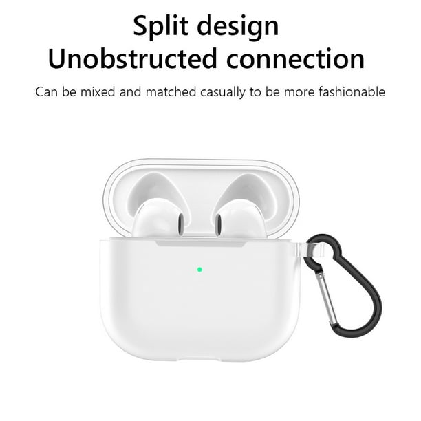 Funda Para Audífonos Inalámbricos Para Airpods 3 Protect Case Protector (Transparente)