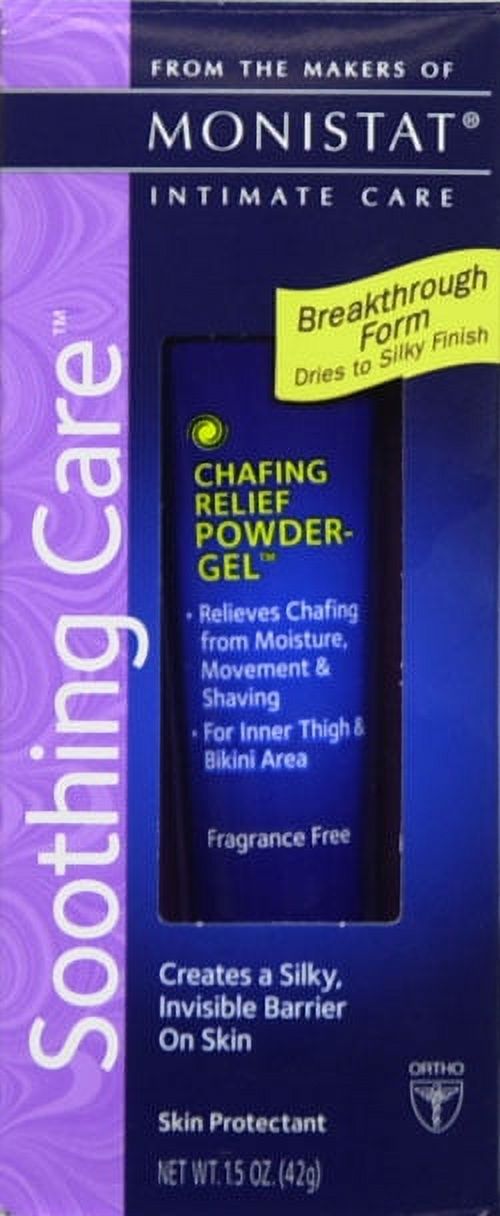 MONISTAT Care Chafing Relief Powder Gel, Anti-Chafe Protection, 1.5 oz, 3 Pack - image 3 of 5