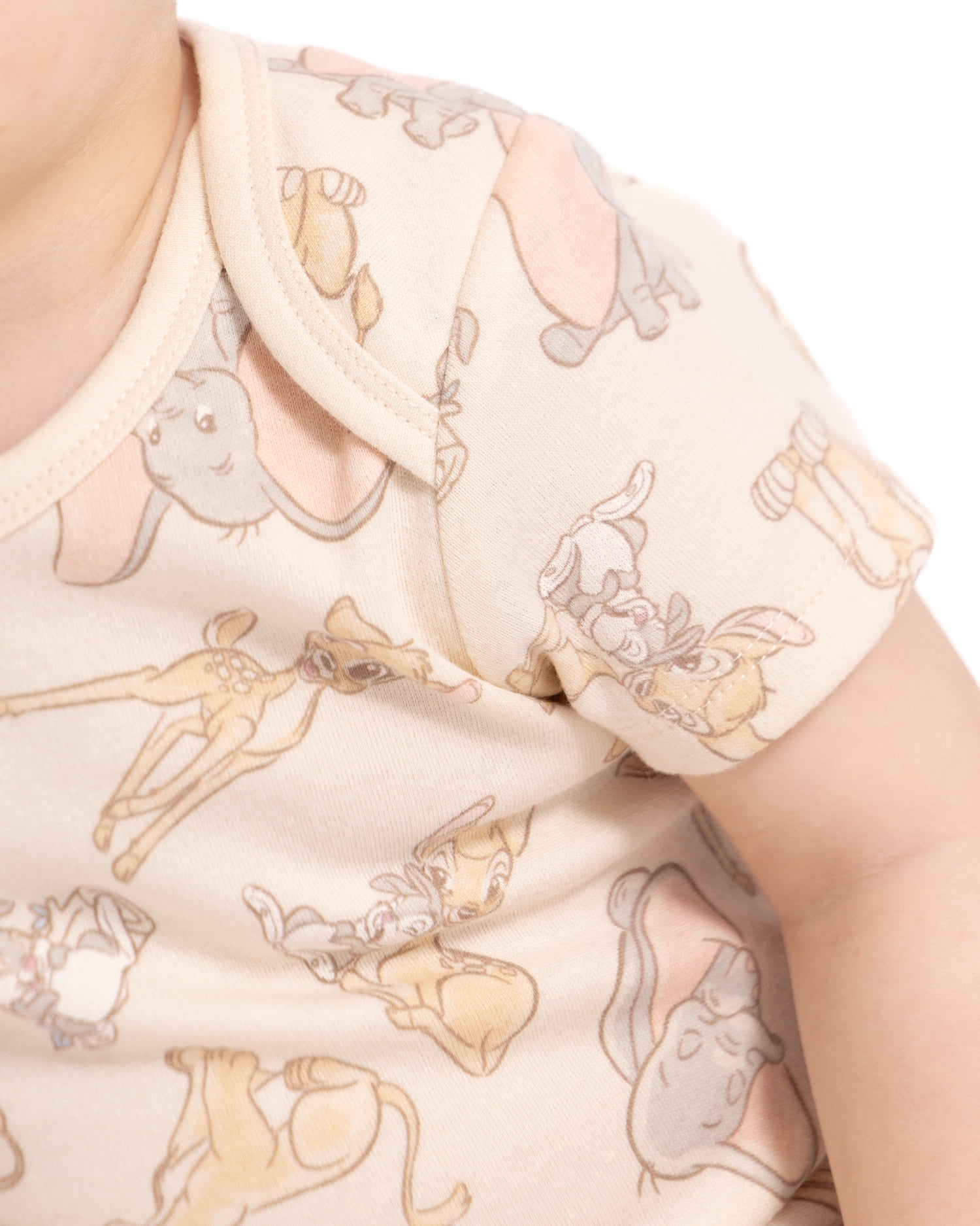 Disney Baby Wishes + Dreams Classics Bodysuits with Short Sleeves, 3-Pack, Sizes Newborn-18M