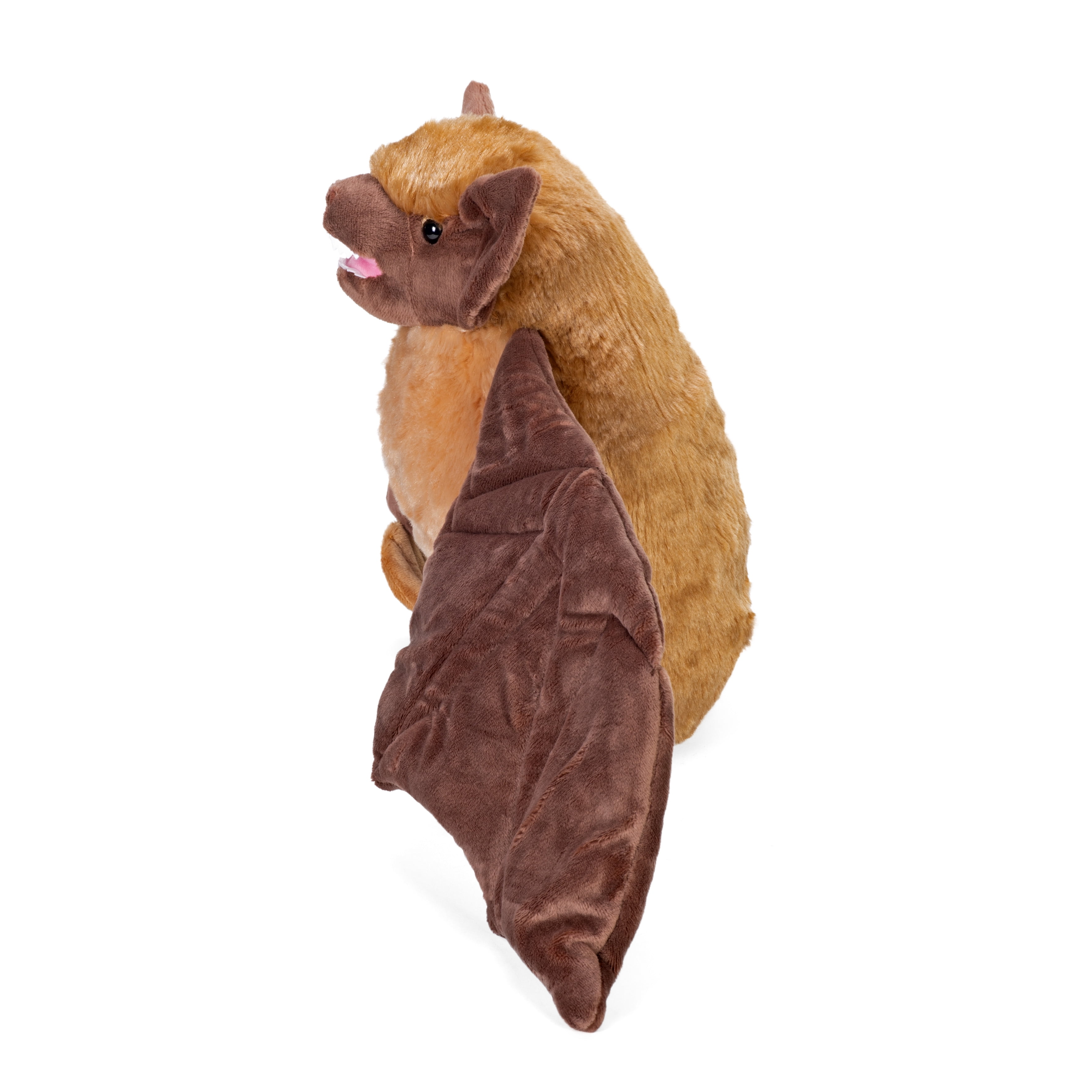 Wild Republic Brown Bat Plush, Stuffed Animal, Plush Toy, Gifts for Kids, Cuddlekins 12 Inches