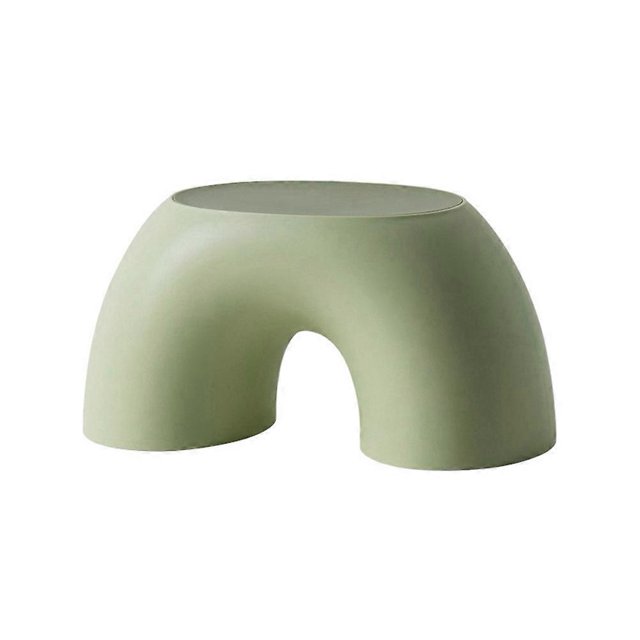 Stool Rainbow Shape Footstool Kids Step Stool Seat for Living Room Indoor Furniture Children'S Stool Toy Yellow