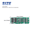 thumbnail image 6 of 15PCS 3S 20A Lithium Battery 18650 Charger PCB Protection Board 18650 Li-Ion Battery Charging Module 11.1V 12V 12.6V, 6 of 8