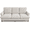 White, variant on Doyolan 89.8" 3-Seater Sofa Couch for Living Room, Large Upholstered Sofa with Soft Cushions and Wide Seats, Modern Comfy Couch, Gray