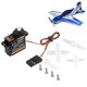 thumbnail image 2 of EMAX ES9051 4,1g Micro Servo Digital engranaje de plástico 0,8 kg de torsión para avión 3D F3P RC, 2 of 7