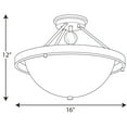 thumbnail image 5 of Compass Collection Two-Light 16" Semi-Flush Mount, 5 of 5