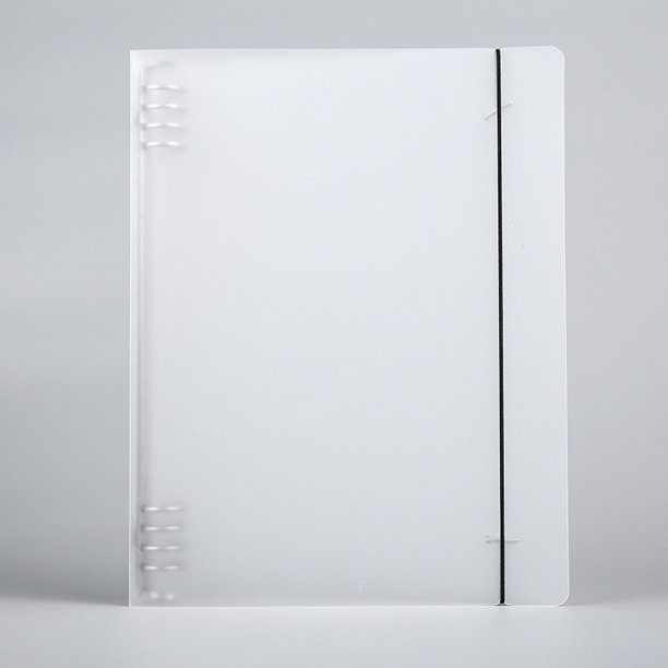 Carpeta extraíble para guardar archivos, bloc de notas para estudiantes, carpeta sencilla con clip para hojas sueltas
