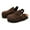 Coffee, variant on Kids Suede Clogs Toddler Boys Girls Slide Sandals Cork Sole Casual Mules for Adjustable Strap