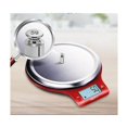 thumbnail image 4 of Báscula de cocina electrónica Báscula de cocina Báscula de sobremesa para hornear pasteles en casa 0,1 g/3 kg roja con lavabo, 4 of 5