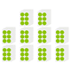 thumbnail image 1 of 10 Uds Pegatinas Repelentes Mosquitos Parches Sin DEET para () Verde, 1 of 5