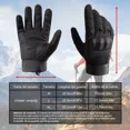 thumbnail image 3 of Guantes De Proteccion Pantalla Táctil Para Moto Y Mosquetón, 3 of 8