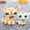 #886 #134, variant on 2 PCS Minilpsshop Mini Pets Figures Toys Collie #2452 Cocker Spaniel #960 with Accessories,Collectible Cartoon Animal Figurines