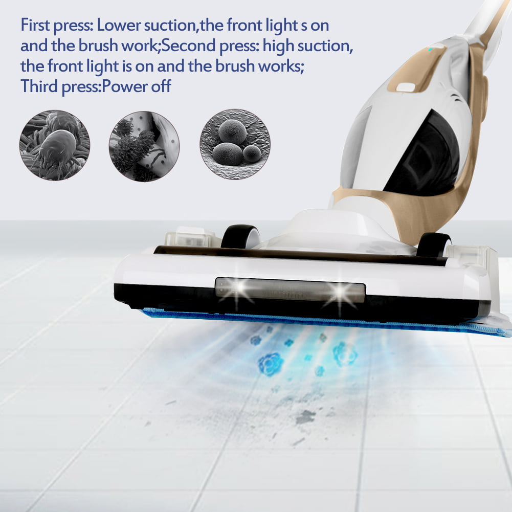 Electric Mop 3 in 1 Wet Dry Cordless Stick Vacuum Lightweight Handheld with Multiple Brush Comforday Cordless Vacuum Cleaner with LED Light Hardwood Floor Cleaner Machine for Home and Car