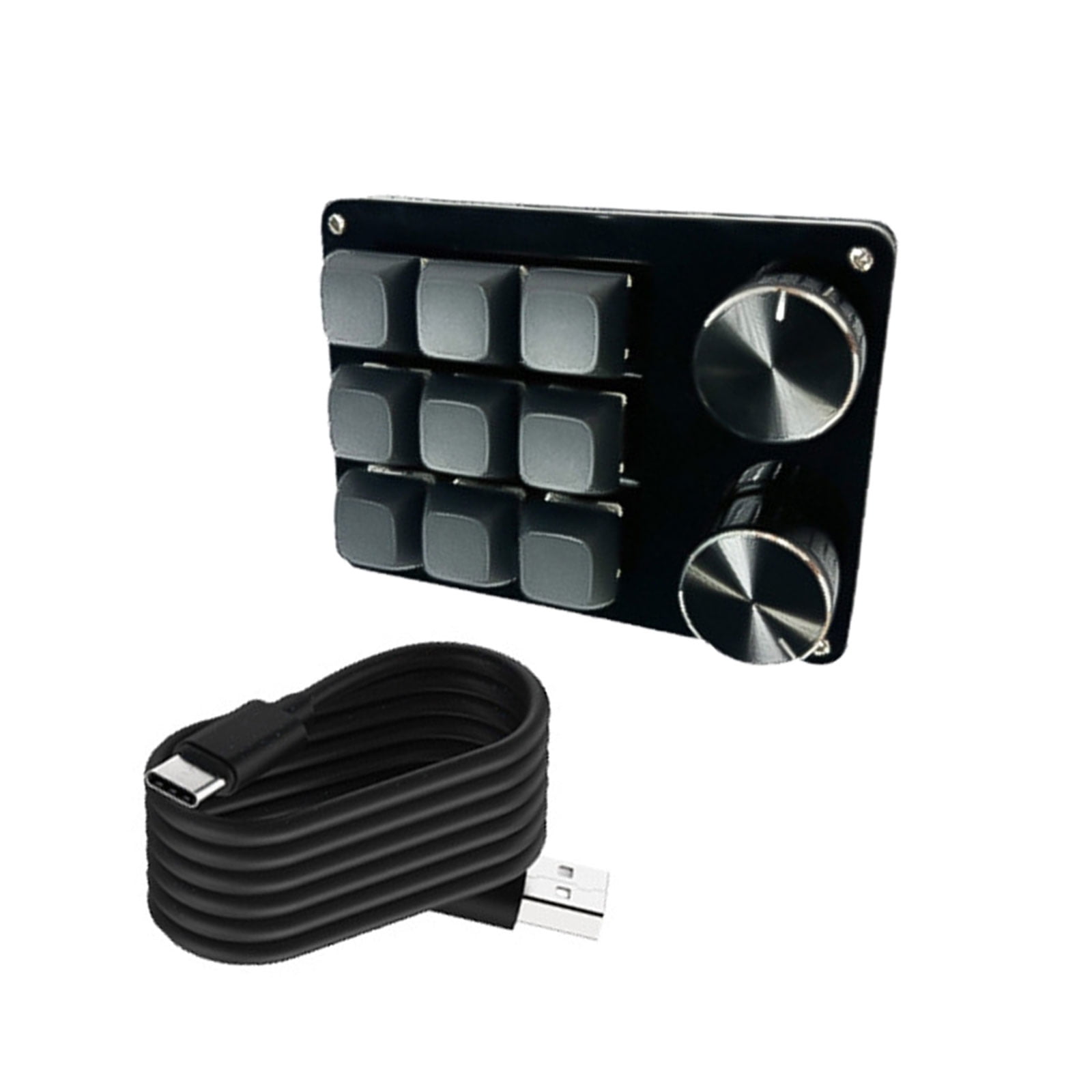 Advanced Programmable Keyboards Mechanical Gaming Keypad,Wire Hot Swappable Switches for Efficient Task Execution