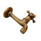 thumbnail image 2 of Wall Mounted Faucet Retro Solid Brass Single Handle Corrosion Resistant Anti-rust Water Tap Kitchen Sink Mop Pool, 2 of 3