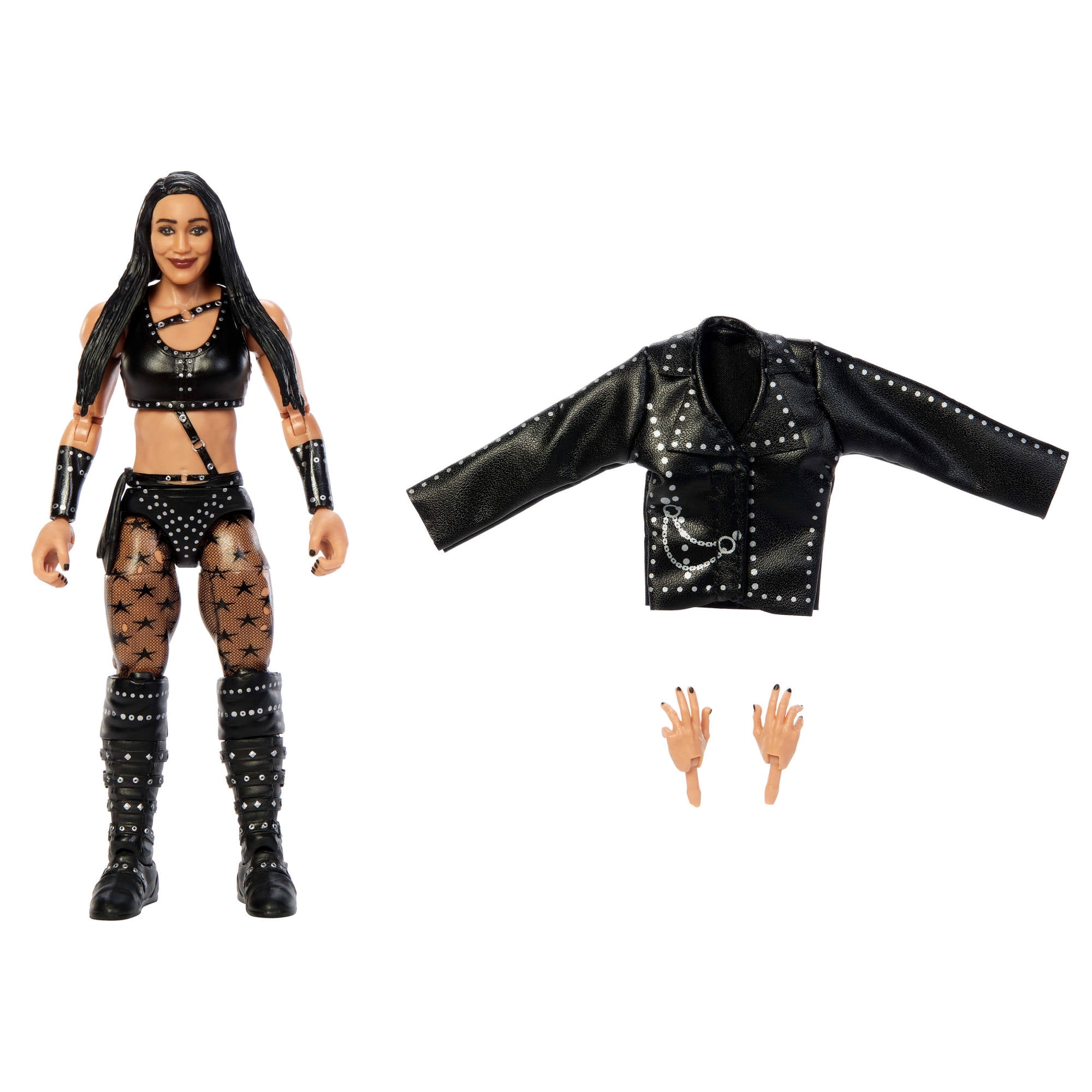 WWE Elite Roxanne Perez Action Figure, Series #126, 6-inch Collectible with Articulation & Accessories
