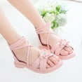 thumbnail image 2 of Staki Girls Sandals Kids Hiking Sport Sandals Walking Sandals for Girls , Comfortable Soft Water Sandals for Summer Outdoor Footbed Schools Play Shoes(Pink,1.5 Big Kid), 2 of 9