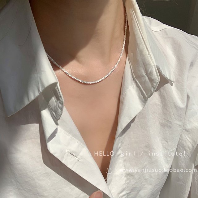 Gargantilla Con Colgante De Cereza De Mariposa En Forma De Corazón Cadena De Plata Accesorios De Joyería