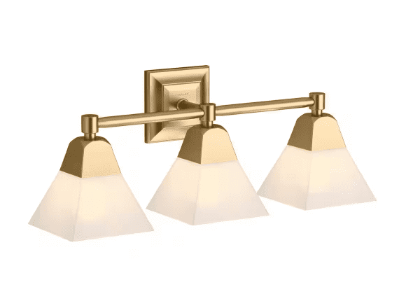 Kohler Lighting 23688-Ba03 Memoirs 24" Wide 3 Light Vanity Light - Gold