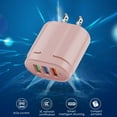 thumbnail image 3 of Compact 3-Port USB Wall Charger with 5V2A Fast Power Adapter for Multiple Device Charging, 3 of 5