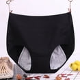 thumbnail image 2 of Women Big Girls Plus Size Menstrual Period Leak Proof Panties Briefs Underwear, 2 of 3