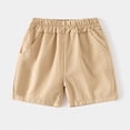 thumbnail image 5 of HCNTES Toddler Baby Boy Outfit Sets Kid Summer Clothes Short Sleeve T-shirt Elastic Waist Shorts 2 Piece Short Set Summer Pjs For 2t 3t 4t 5t 6t 7t 8t Children(G-Navy,3-4 Years), 5 of 5