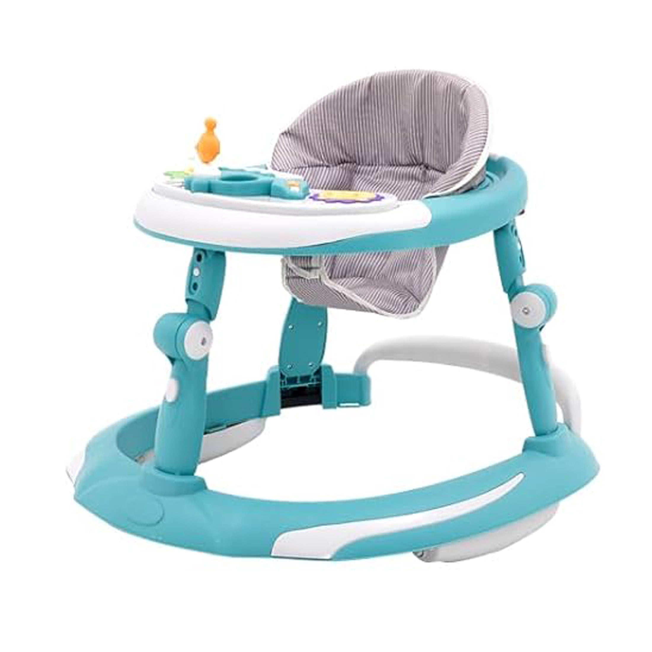 Ealing Baby Walker,Foldable Push Walker with Rocking Horse Function, Height Adjustable,Baby Activity Center Toys with Music for Babies 6-24 Months