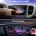 thumbnail image 3 of ATOTO Estéreo para Automóvil de 7 Pulgadas con Sistema de Respaldo Cemara, Doble Din, Unidad Principal Inalámbrica con CarPlay, Android Auto, Navegación GPS, Bluetooth, USB, AM y FM (A5), 3 of 9
