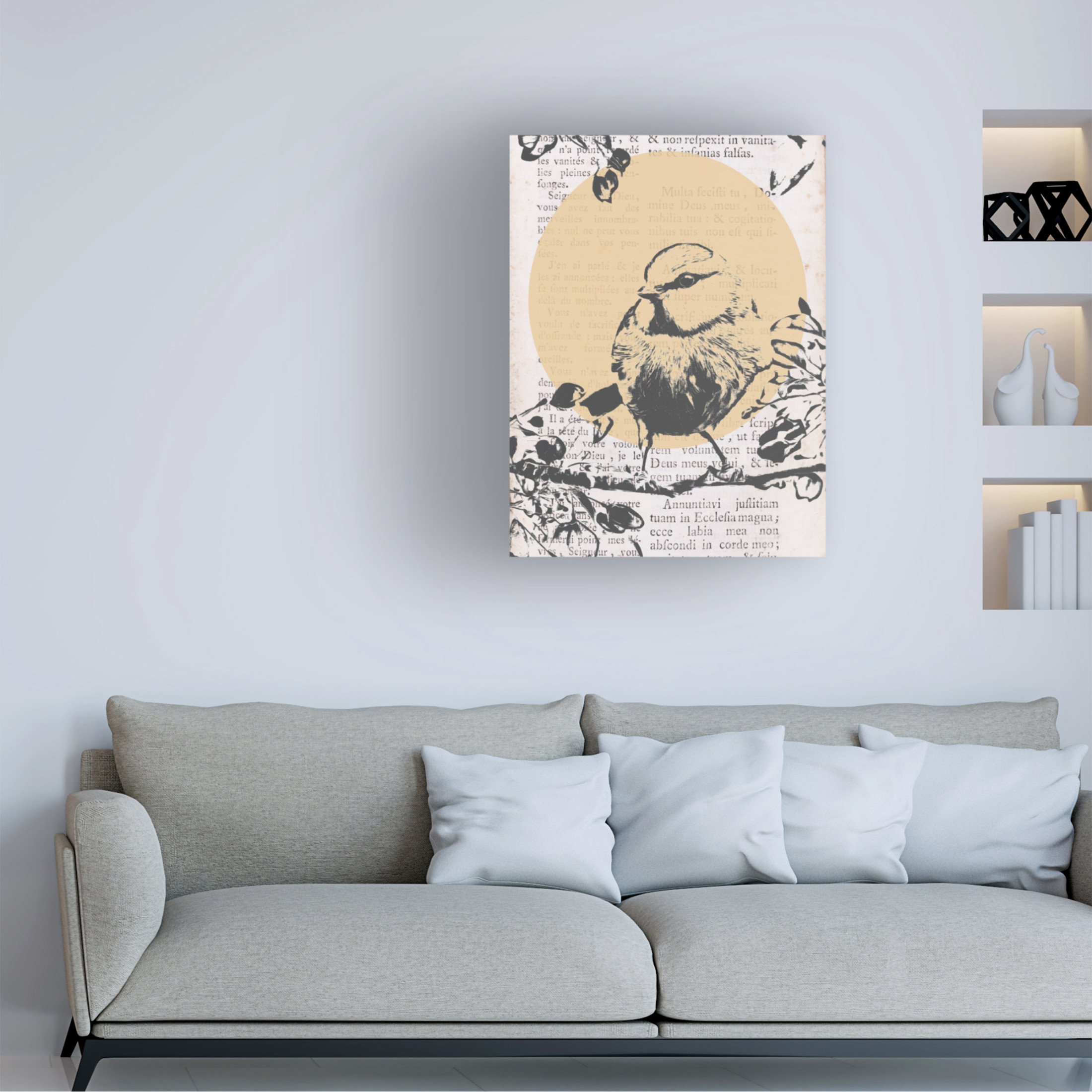 Trademark Fine Art Alonzo Saunders Tweet Tweet I Canvas Wall Art