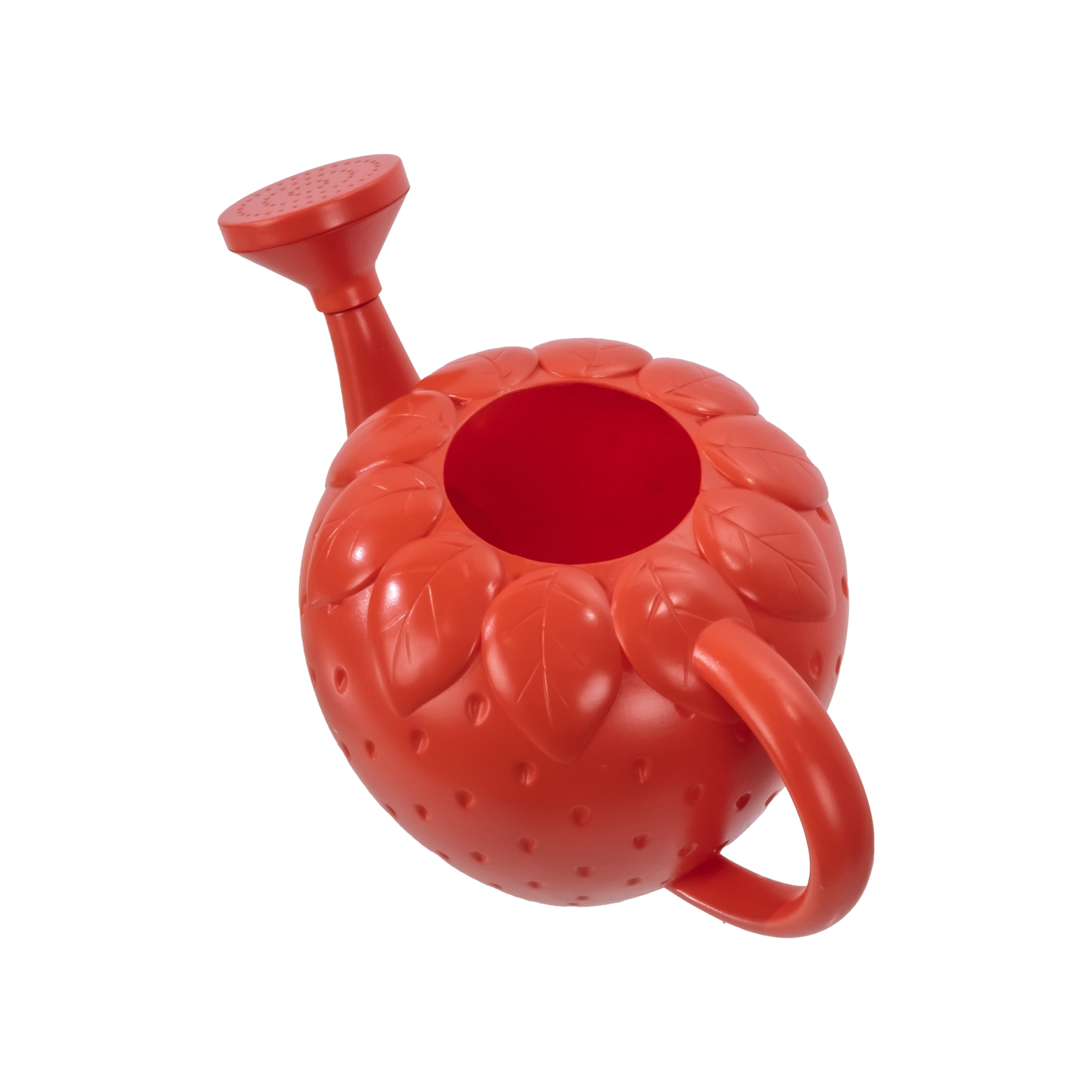 Expert Gardener Kids Watering Can, Pink Strawberry, 0.37 gal, Durable Plastic