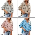 thumbnail image 3 of Hanerdun Women Star Sweatshirt Hoodie Female Pullover Hooded Top with Pocket Sky Blue XL, 3 of 3