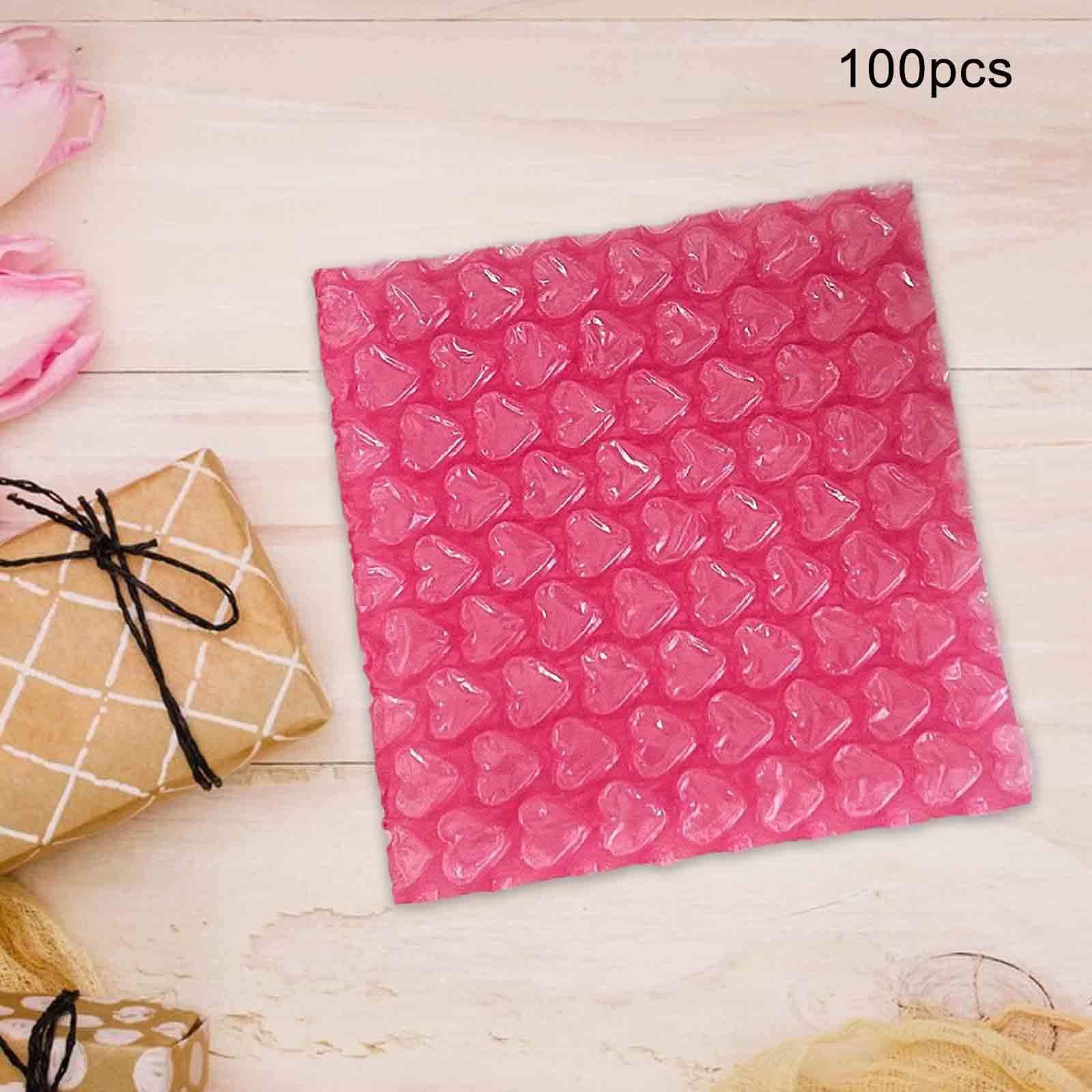figatia 4xLove Heart Shaped Anti Static Bubble Pouches for Packing Storage