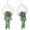 White, variant on Miracliy 2 Pack Artificial String of Pearls Hanging Succulents, Black Round Frame Wall Mounted Faux Plants with 2 Free Scented Sachets, for Indoor Home Wall Decor