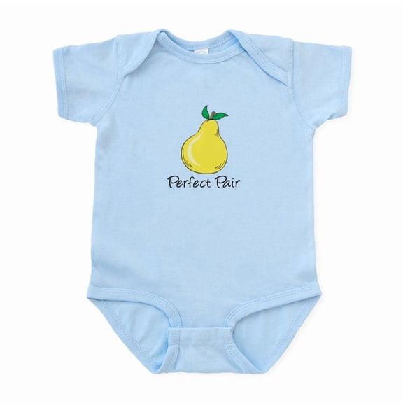 CafePress - Perfect Pair! TWINS - Baby Light Bodysuit, Size Newborn - 24 Months