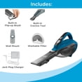 thumbnail image 4 of BLACK+DECKER dustbuster AdvancedClean+, Cordless Handheld Vacuum, 12V MAX, Compact Lightweight Design, 4 of 16