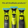 thumbnail image 6 of Philips Norelco Oneblade Anti Friction Blade, Genuine Replacement Blade For Oneblade Electric Shaver and Trimmer, Durable Stainless Steel, Trim, Edge and Shave, 2 Pack, QP225/80, 6 of 8
