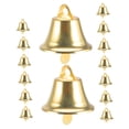 thumbnail image 3 of NICEXMAS 15Pcs Compact Golden Metal Bells for DIY Crafting Hanging Ornaments and Festival Decoration, 3 of 7