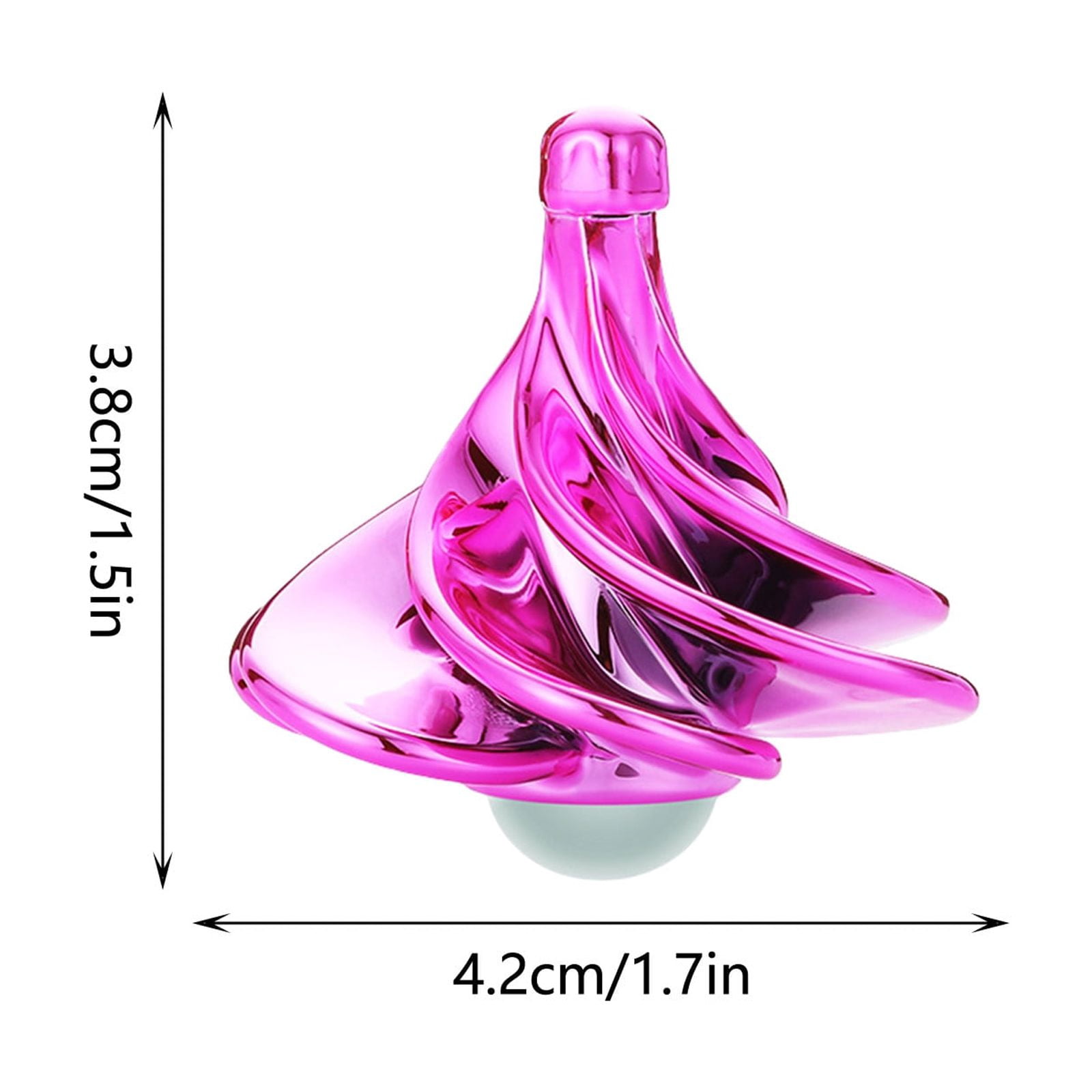 Fufafayo 8Pcs Fidget SpinnerToyDeskToyfor Adults andKids, Wind Powered Spinning Top, Kinetic Fingertip Gyro for Stress Relief, Focus and Anxiety, Sensory FidgetToyfor Office Desk Classroom Home