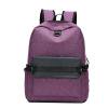 Mochila unisex para exteriores Bolsa de hombro para computadora portátil con carga USB externa (Púrpura)-185555.02 Likrtyny Para estrenar