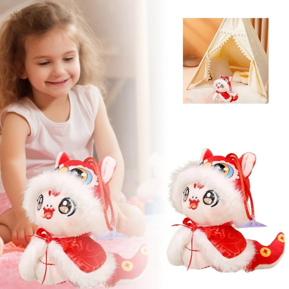 LLQkigsxse Referee Voodoo Dolls Cute Cloak Toy Zodiac Figure of The Year of The Mascot Festive Doll Decoration