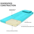 Roll Up Memory Foam Mattress Portable Folding Sleep Mat Pad