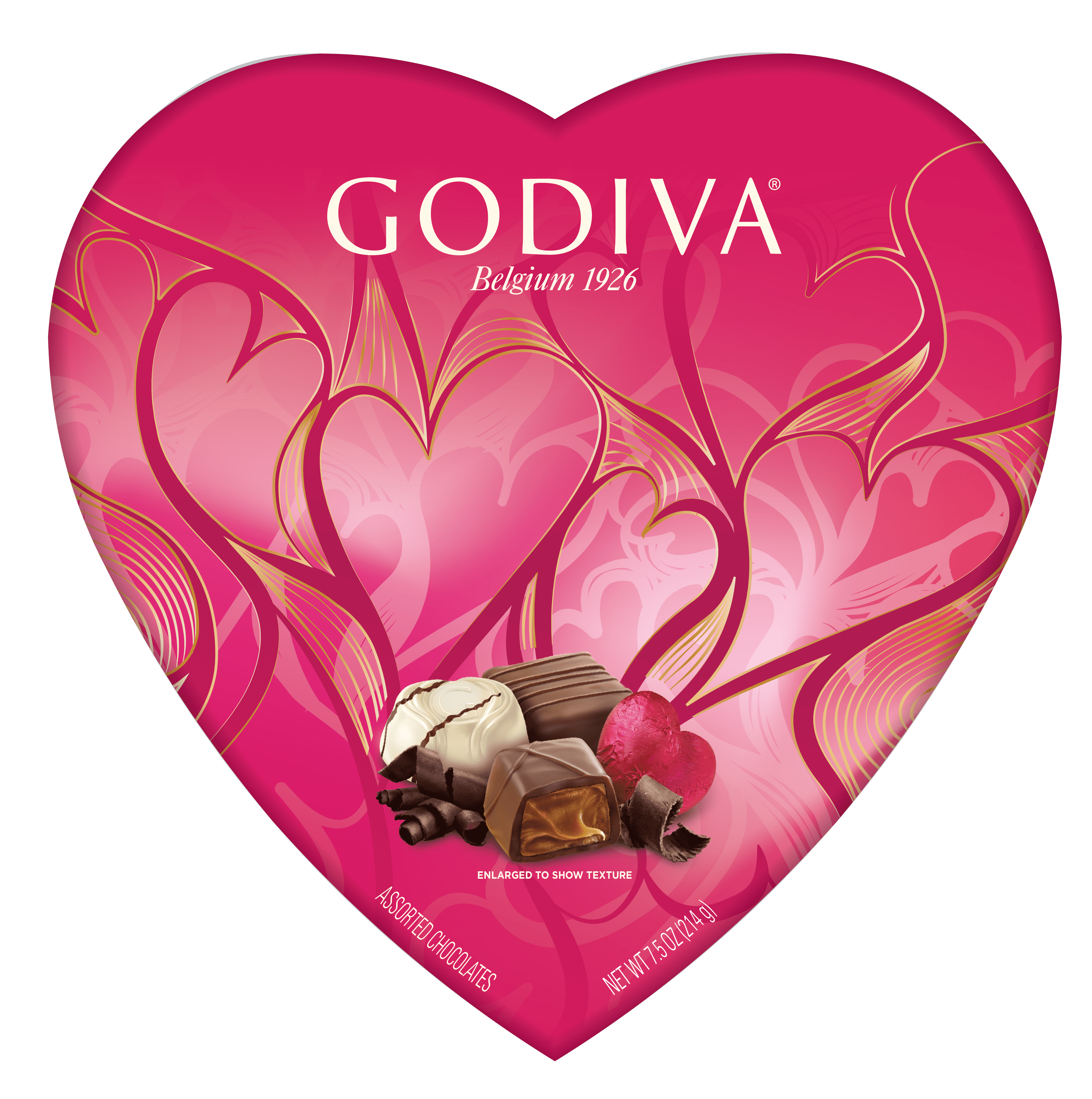 1 X GODIVA CHOCOLATE GIFT BOX DOLLHOUSE MINIATURES VALENTINE’S DAY-5