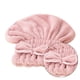 thumbnail image 4 of Toalla de microfibra para secar el cabello, envoltura para la cabeza con gorro de ducha con nudo de lazo, turbante para el cabello, envoltura para el cabello, gorro de baño Inevent HA1838-01, 4 of 6