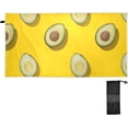 thumbnail image 2 of Coolnut Avocado Beach Towel Quick Dry Absorbent Bath Towels Sandproof Lightweight Towel for Gym Yoga Sports Swimming - 31x71in Washcloth Gift, 2 of 7
