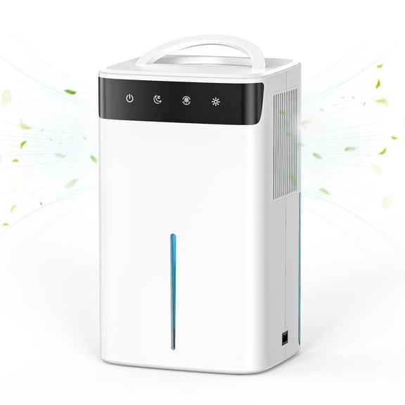 Aootek Dehumidifier,Small Dehumidifier for Home,LED Light,Automatic Defrosting,Ultra Quiet,Up to 1200 Sq ft